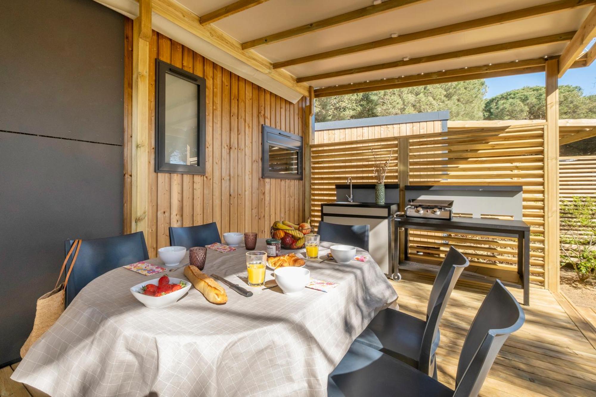 Camping Le Suroit 르보아플라주앙르 외부 사진
